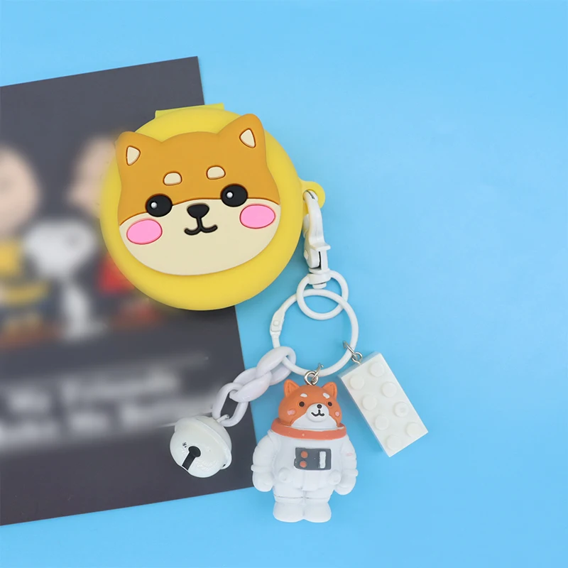 

Для OPPO Enco W31 чехол с мультяшными собаками противоударный силиконовый беспроводной Bluetooth-наушник защитный чехол для oppo w31 Чехол Чехлы