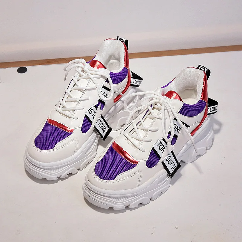 Fujin/женские кроссовки сезон осень-зима Ins плюшевая теплая обувь для отдыха