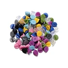 50 шт. Удобные резиновые шпильки, задние колпачки, модные серьги-клатчи с бабочками, броши, сменные задние колпачки, аксессуары для ювелирных изделий