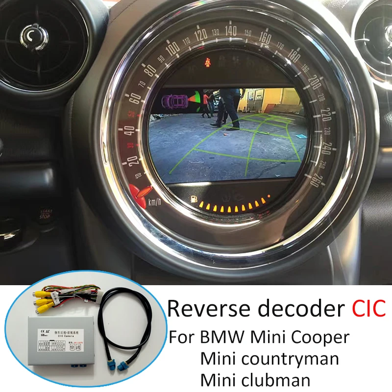 Для системы bmw CIC Модуль обратного декодера для MINI R56 R57 Cooper Countryman Clubman Реверсивное