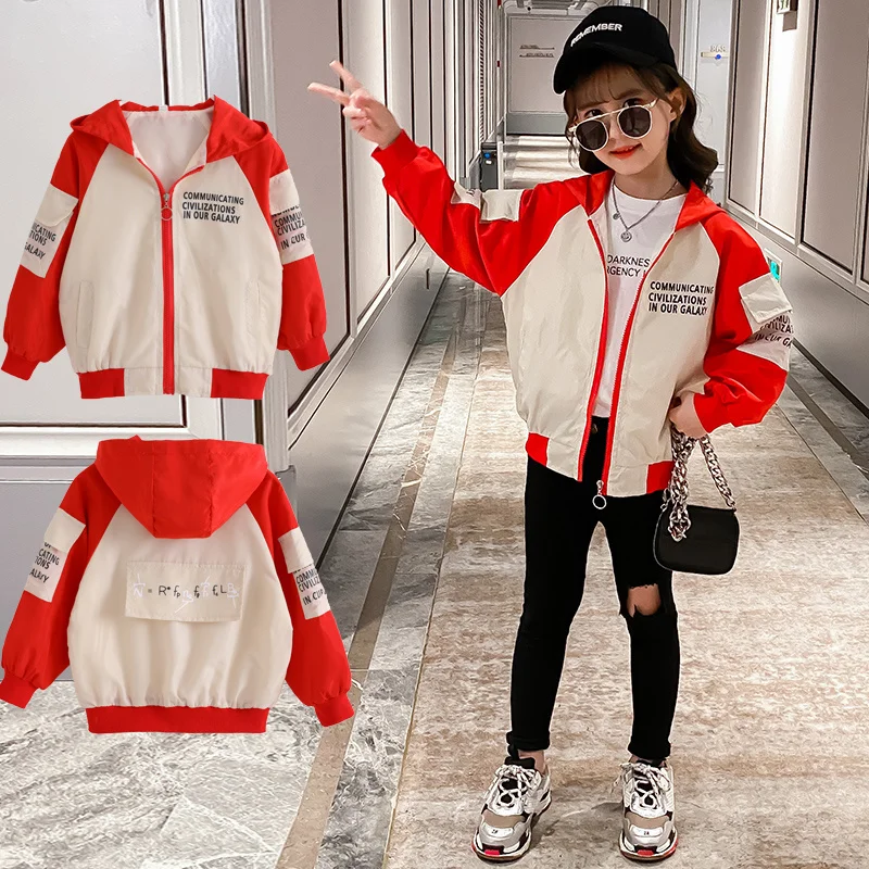 

Детская куртка с капюшоном, на Возраст 3-12 лет