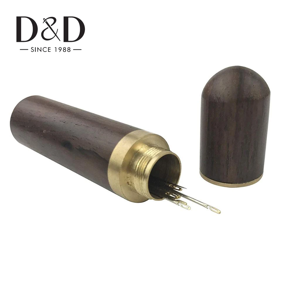 Самонарезные иглы из нержавеющей стали вышивка с прочным практичный дерева