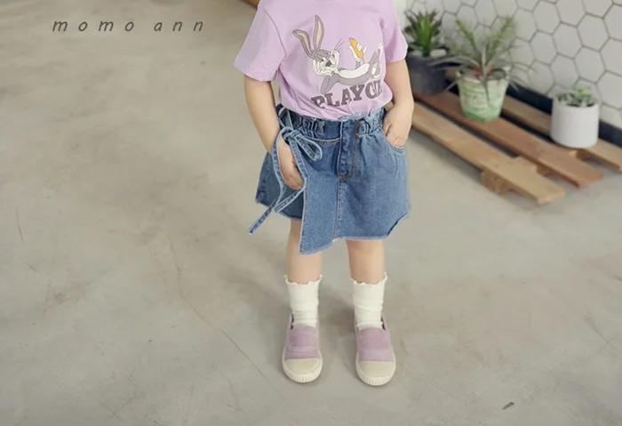 Новинка Лето 2019 детская одежда юбка для девочек подчеркивающий индивидуальность