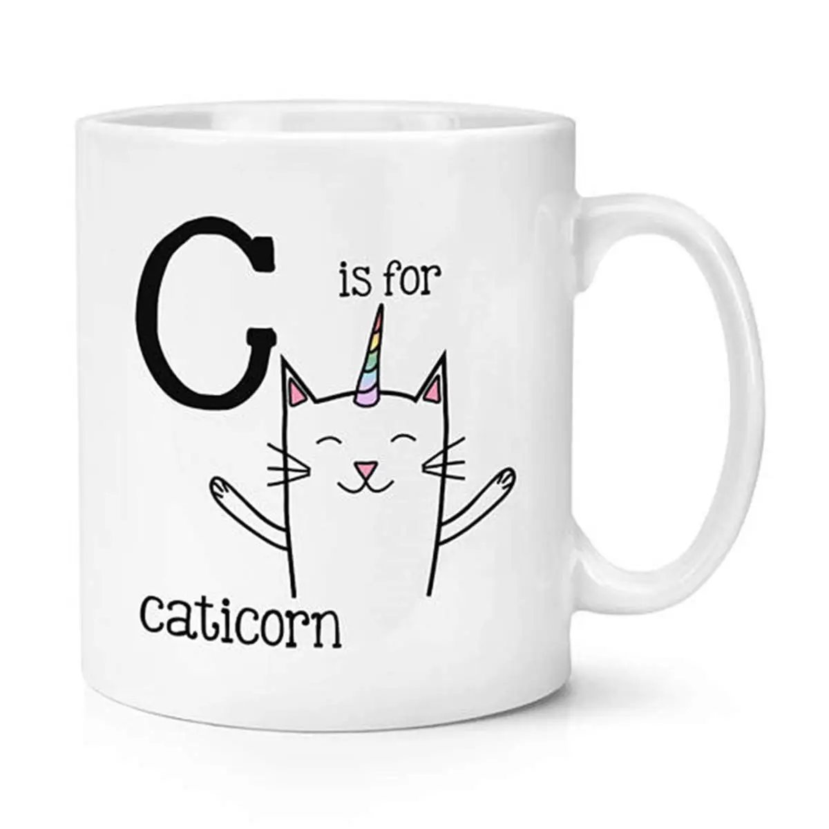 Забавные I'm Caticorn кружка Единорог кошка 11 унций белые керамические Кофе | Дом и