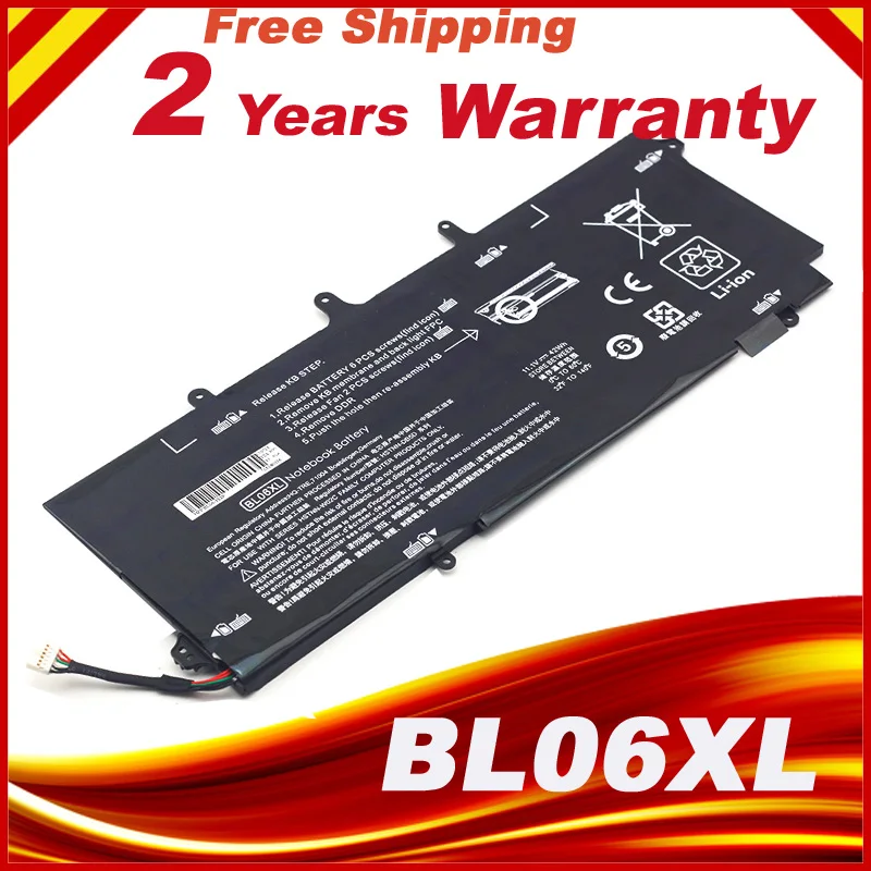 Новый аккумулятор для ноутбука HP EliteBook Фолио 1040 G0 G1 G2 серии BL06 BL06XL HSTNN-DB5D HSTNN-W02C