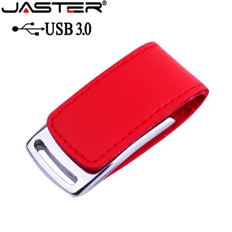 USB-флеш-накопитель JASTER, металлический, кожаный, 4 ГБ, 8 ГБ, 16 ГБ, 32 ГБ, 64 ГБ