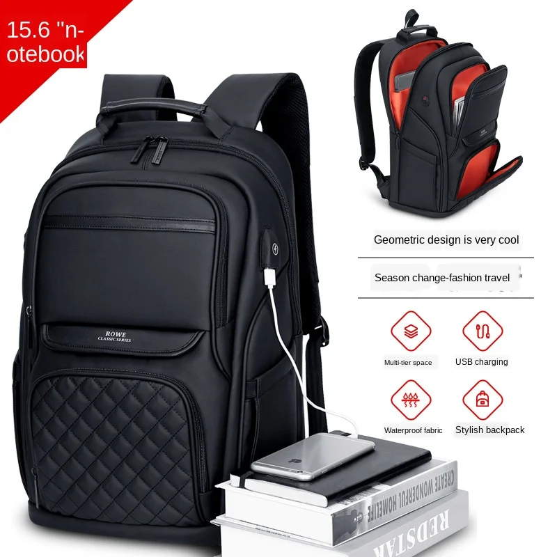 Рюкзак Modoker для мужчин Многофункциональный школьный ранец подростков деловая