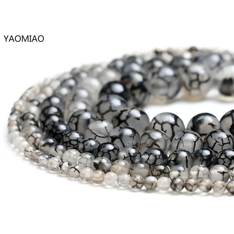 

Бусины круглые для изготовления ювелирных изделий, 4/6/8/10/12 мм