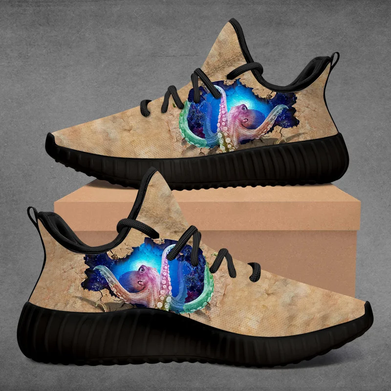 

Custom Sneaker Animal Octopus Running DIY Shoes