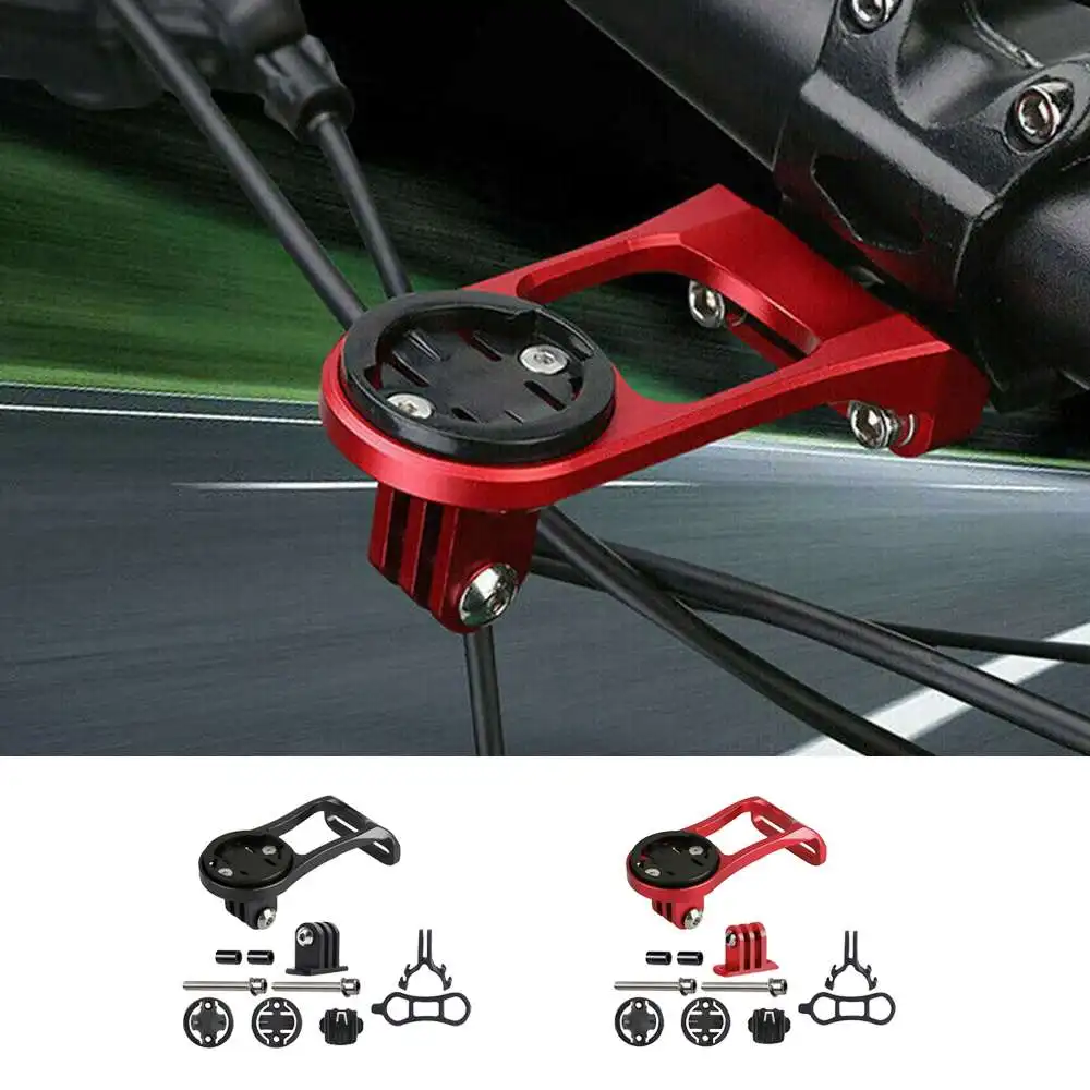 

Bicycle Stem Extension Computer Mount Holder Bike Stem Extension with Camera Bracket Adapter