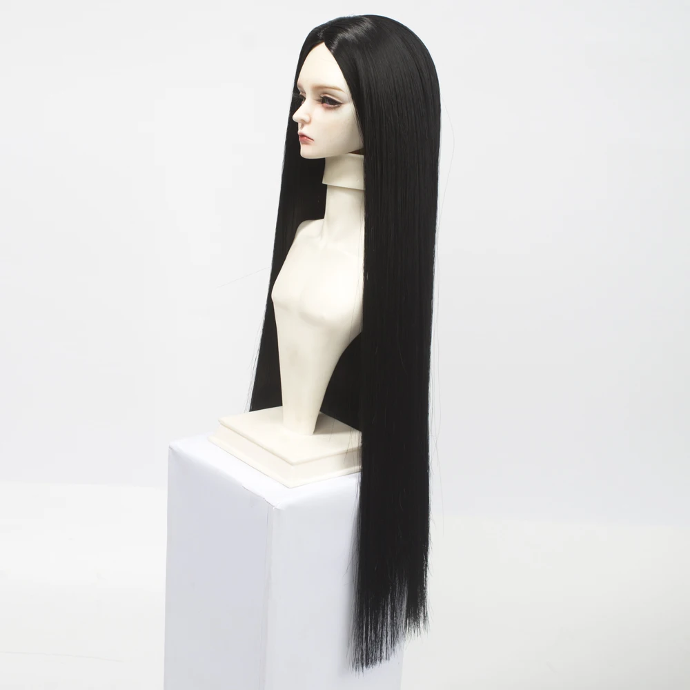 Bybrana BJD кукла парик 1/3 1/4 1/6 1/8 Разделение длинный прямой светильник серый золотой
