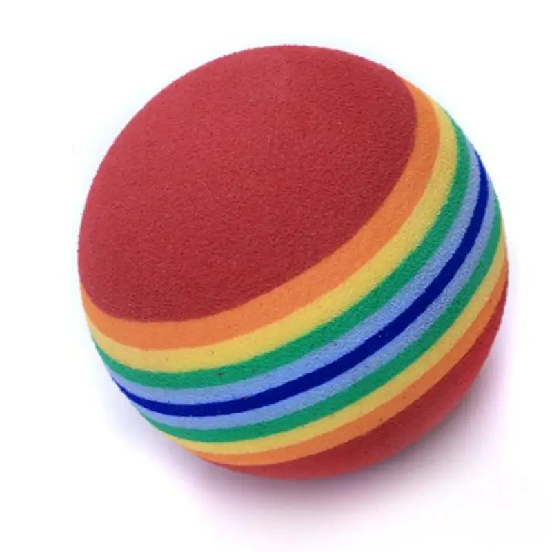 

None 20pcs Golf Sponge Soft Rainbow Balls Golf Swing Training Balls Sponge Foam Golfer/ Tennis Sponge golf ball