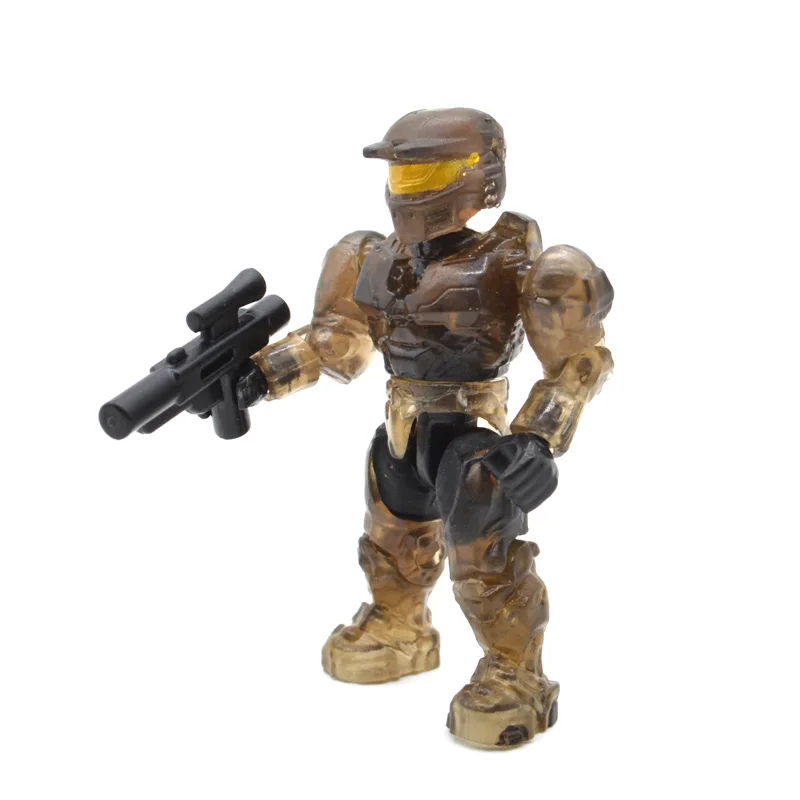 1 Piece MB82 Одиночная Halo Wars Warriors Монстры люди Спартанские игры ковенанты пушки солдаты строительные блоки кирпичи игрушки для детей - Цвет: 1 Piece MB82