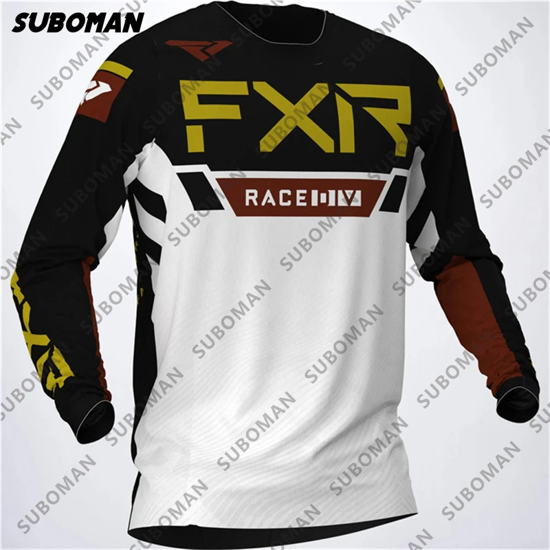 

2021 NEW Long Sleeve FXR Moto Bicycle Jersey Mtb new Cycling Enduro Downhill T-shirt bmx Motocross Mx Mountain Bike Clothing