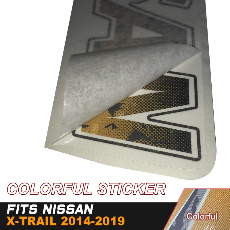 colorful printed car sticker racing body cool waist skirt vinyl graphic for NISSAN XTAIL 2014-2019 | Автомобили и мотоциклы