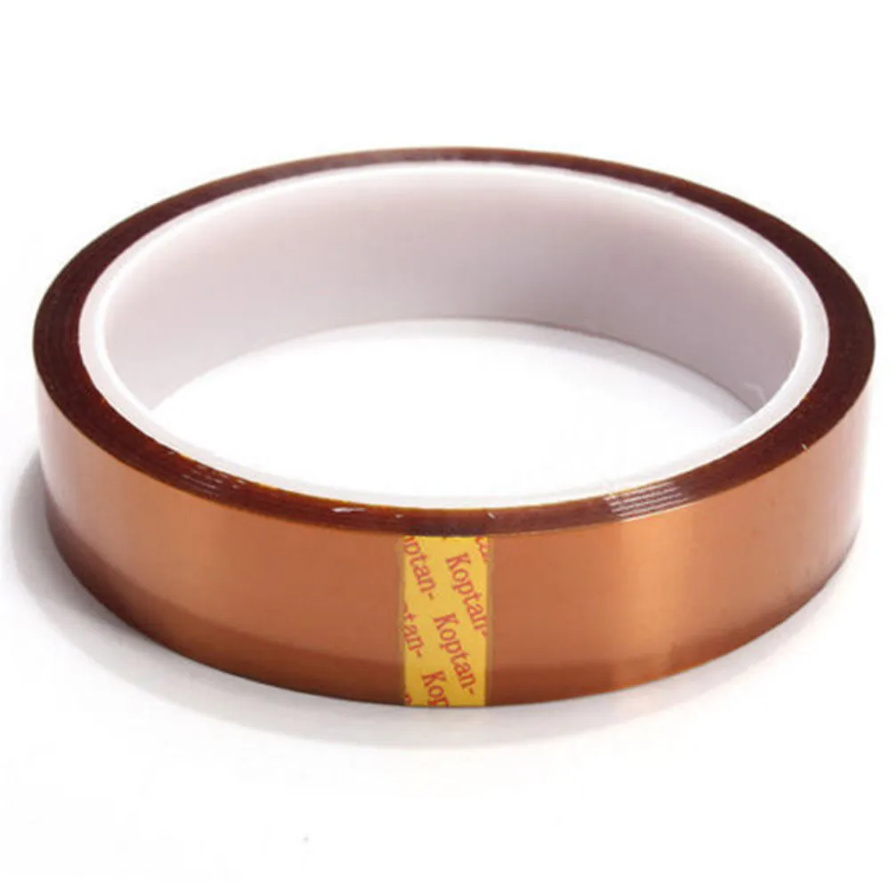 

1PC professional100ft Heat Resistant High Temperature High insulation electronics industry welding Polyimide Kapton Tape