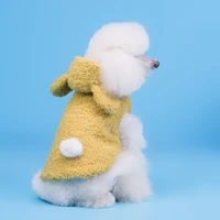 ins new korean cute rabbit dog clothes for small dogs sweater hoodies pet winter designer suit cat yorkies puppy costume teddy