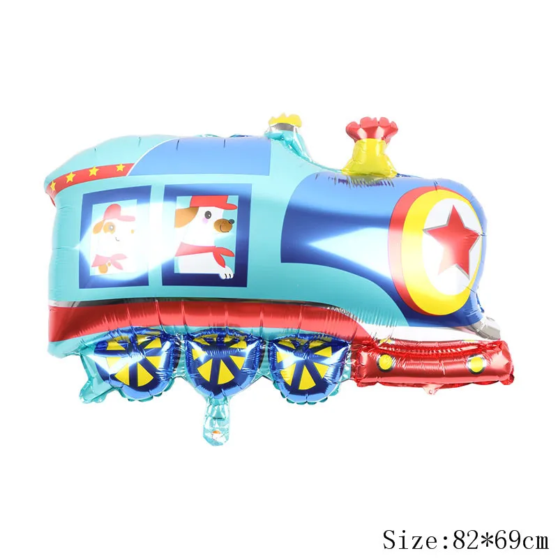 balloon 5 Construction Birthday Party Supplies Dump Truck Kits Banner Balloon Set for Kids Boy Party Fireman Firefighter Party Decoration - Цвет: balloon 5