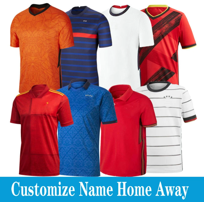 

2021 Men's Sports Training Suit Short-Sleeved T-Shirt Running Shirt European Size Custom Name Number