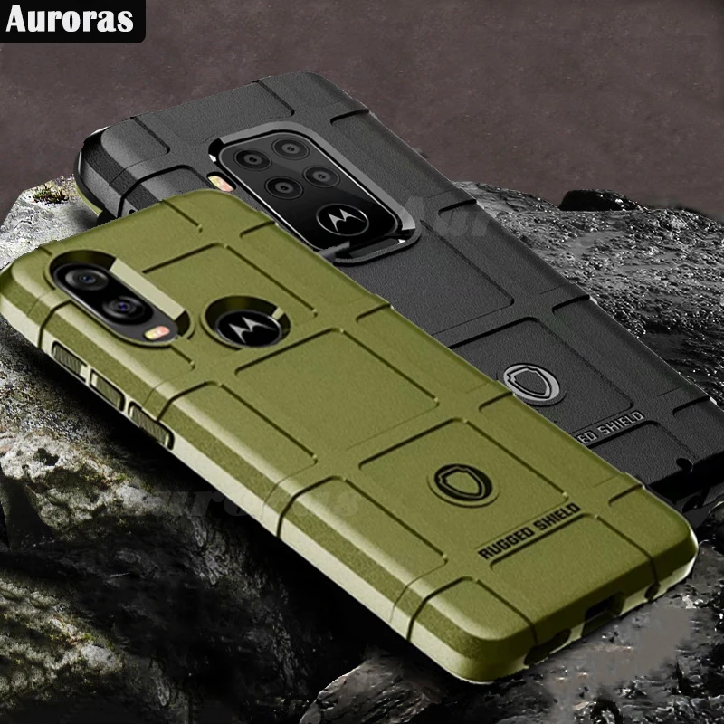 Армированный чехол Auroras для Motorola One Zoom военная защита прочный силиконовый Moto