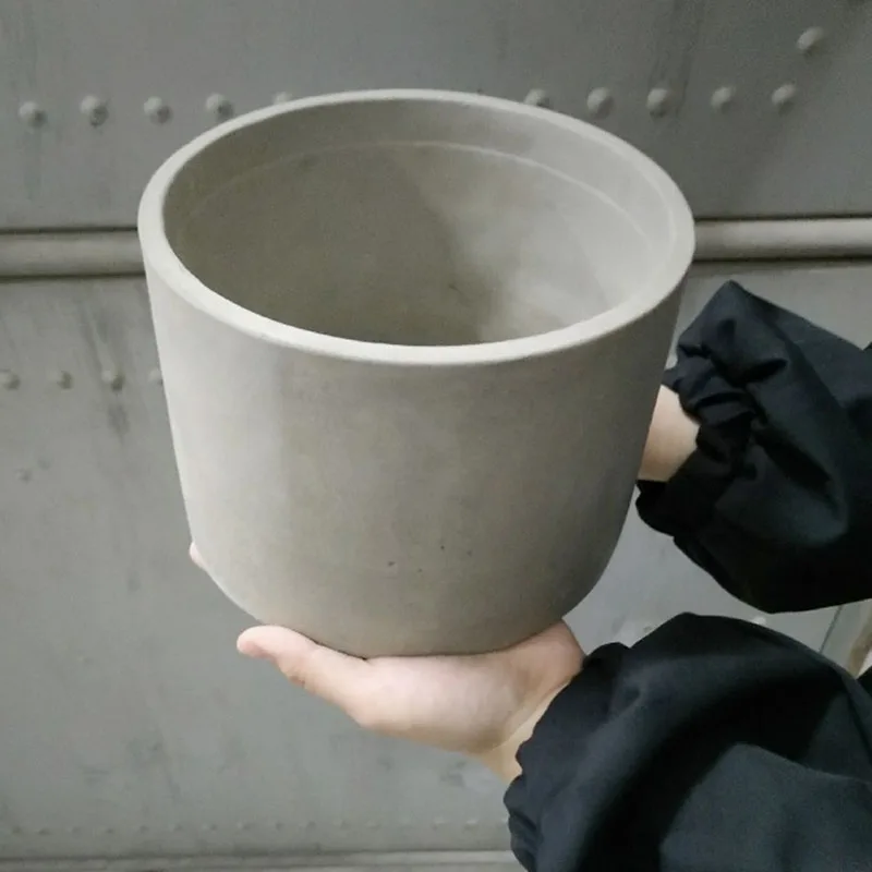 Большая круглая силиконовая форма для цветов сделай сам из цемента формы