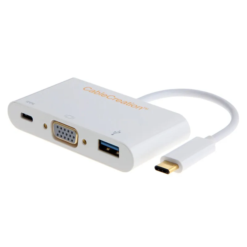 Type C USB 3 1 концентратор к 0/VGA/ Женский адаптер зарядного устройства для нового Macbook