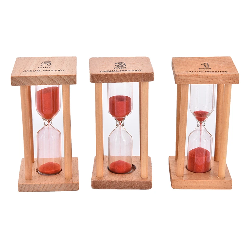 1 шт песочные часы минуты/3 минуты/5 минут красочные Песочные Таймер-часы