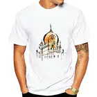 Новые футболки для стран, персонализированная футболка с изображением мусульманских Имам, мечети, мусульманских имам