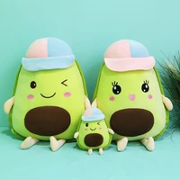 creative new cute avocado plush soft stuffed toy girl heart ragdoll fruit cushion pillow for children baby girls birthday gifts