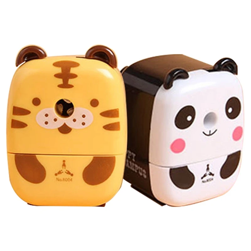 

Lovely Animal Model Hand Pencil Sharpeners Students Pencil Knife Manual Pencil Machine School Supplies For Kid Random Delivery
