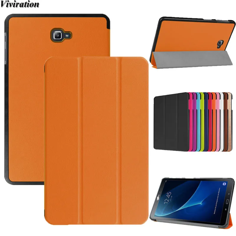 Новое поступление Флип Стенд кожаный чехол для Samsung Galaxy Tab A A6 10 1 T585 T580 SM T587 T580N