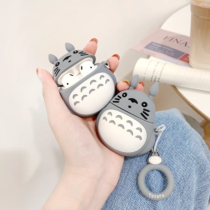 Чехол для Airpods 2, силиконовый чехол для Apple Airpods, чехол для наушников 3D, Рождественский чехол для наушников