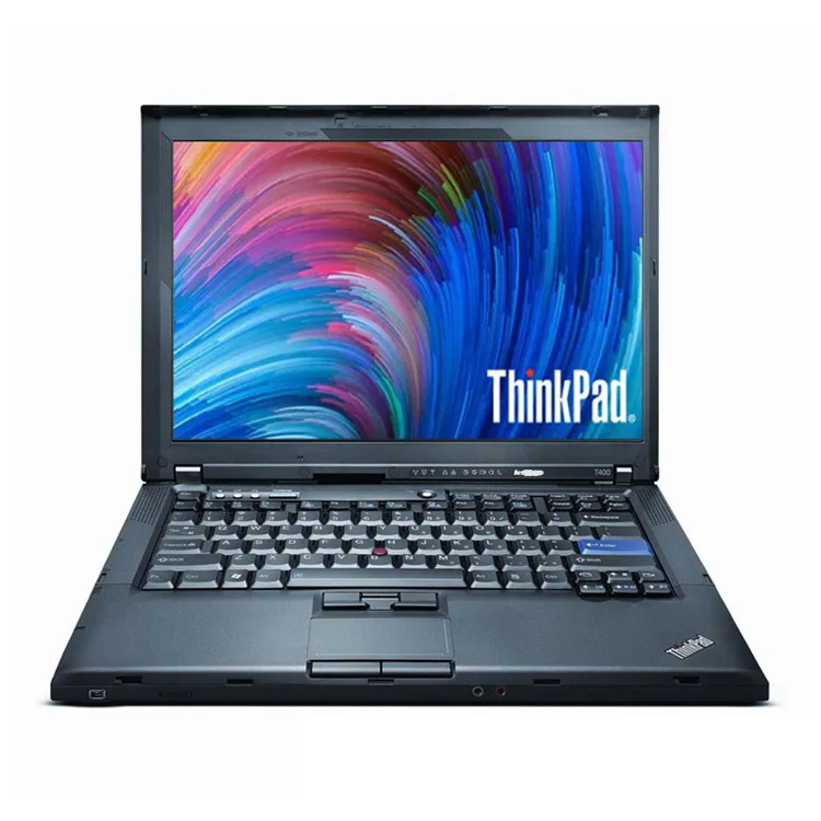 dual core Used laptop T400 14&quot Intel Core 2 Duo Business Entertainment Second Hand notebook computer refurbished Original |