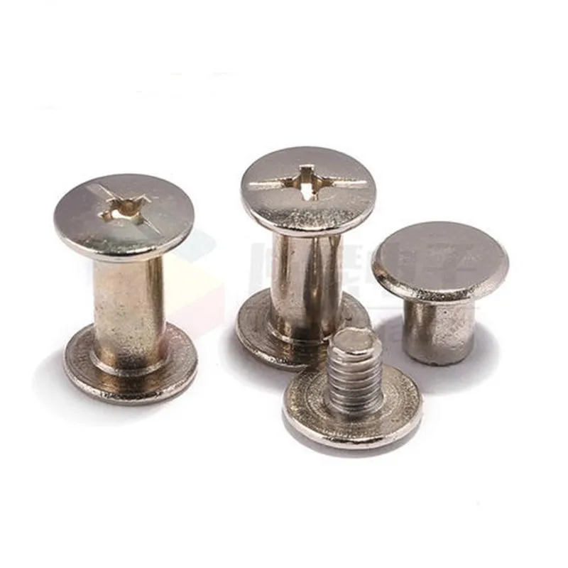 5 винтов для дочери пара с замком гайки стык Phillips женские заклепки болты двойным