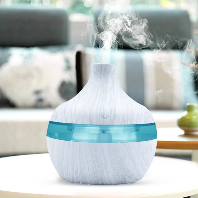 Увлажнитель воздуха ультразвуковой с зернистой поверхностью 300 мл USB 7