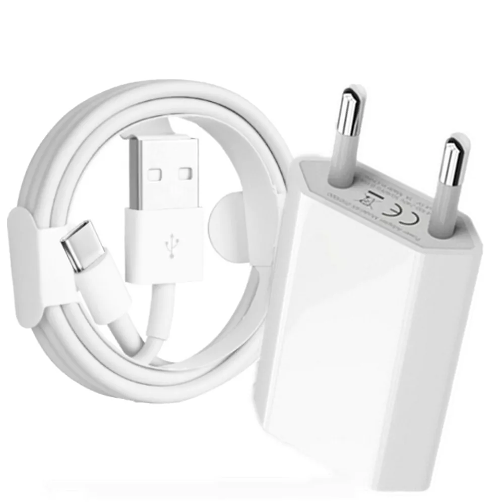 

10set/lot 2 in 1 1M 2M 3M Type c Micro 5pin 8Pin usb cable For Iphone 7 8 11 12 Samsung Lg android phone pc