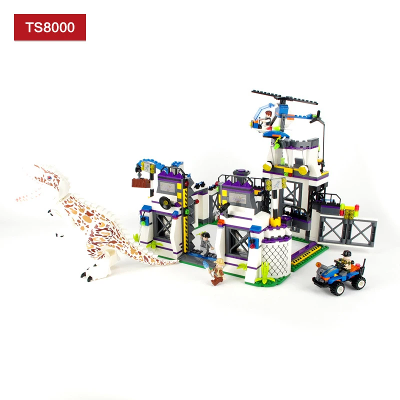 Фигурки Динозавров Юрского периода конструктор тираннозавр совместимы с