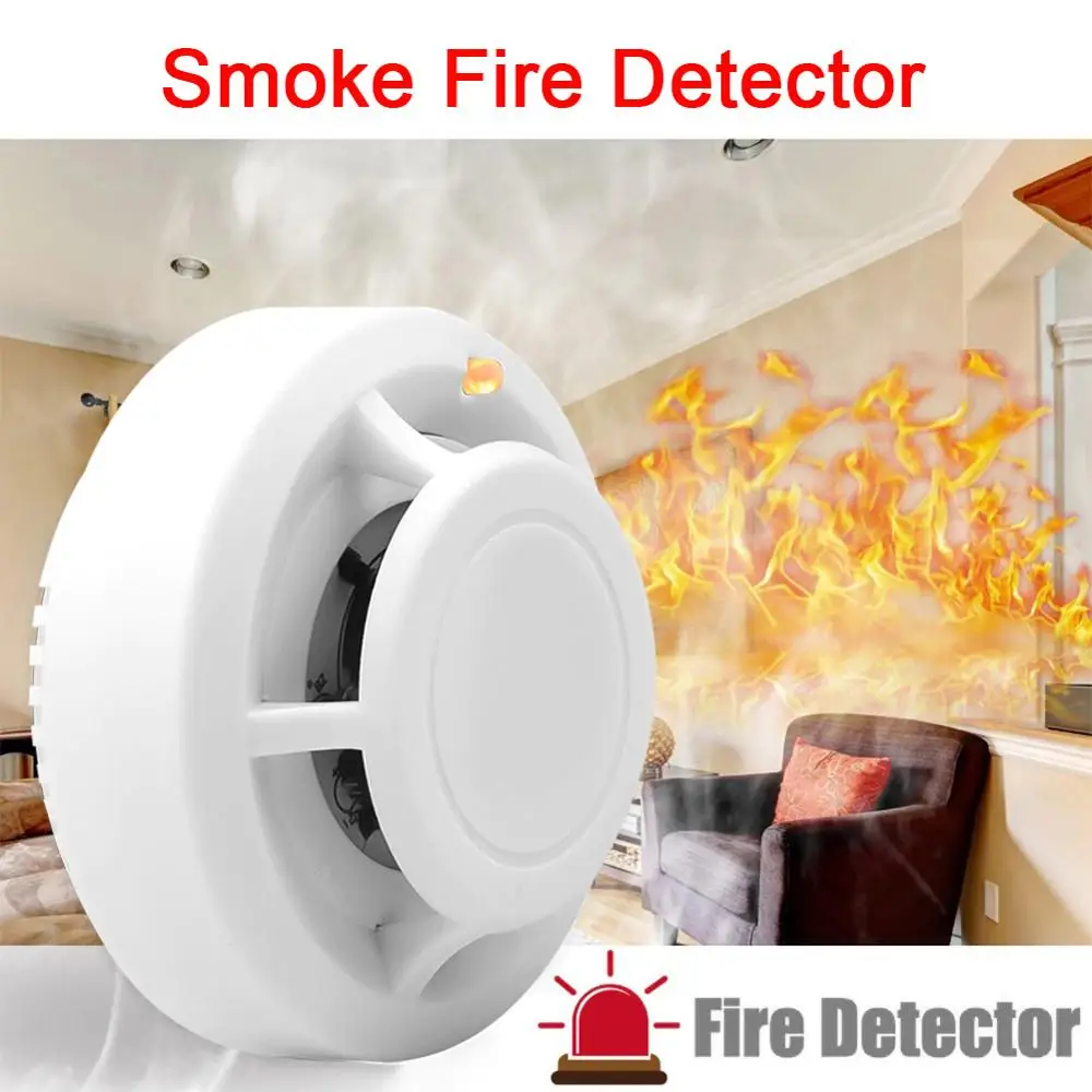 Датчик дыма высокой чувствительности автономный датчик огня для домашней