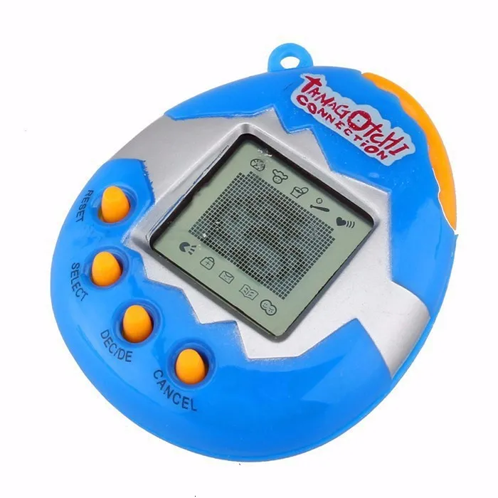 Tamagotchi электронные питомцы игрушки высокое качество 90S Ностальгический 49 брелок с