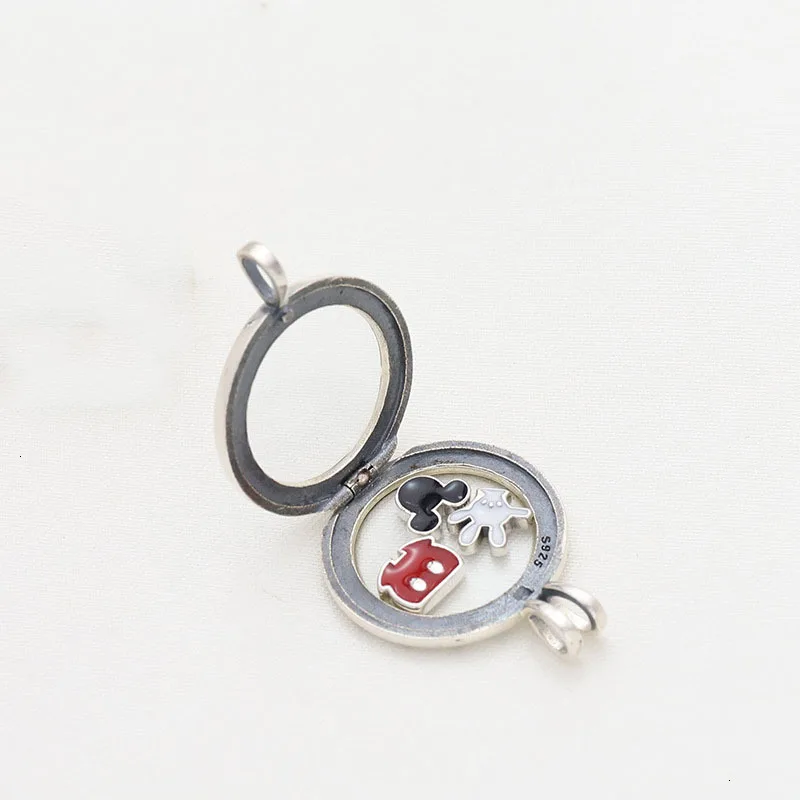 925 волшебное серебряное ожерелье красивая мышь аксессуары женские ювелирные