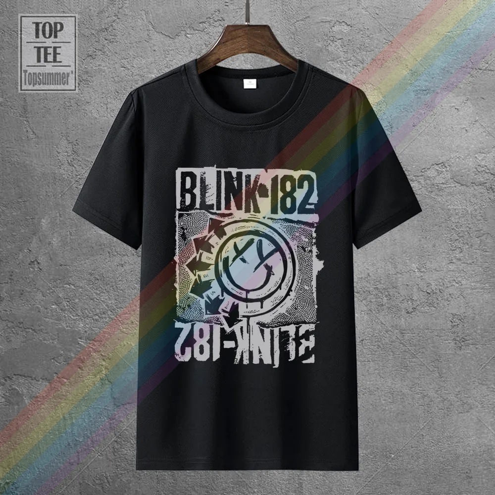 

Blink 182 Eu Deck Shirt Nuovo E Originale 100% Gift Tshirts For Man