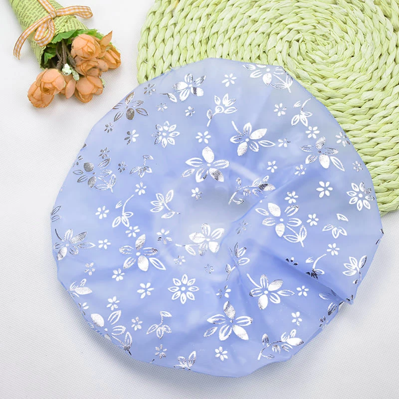 Женская душевая шапочка для ванной водонепроницаемая Бронзирующая кухонная