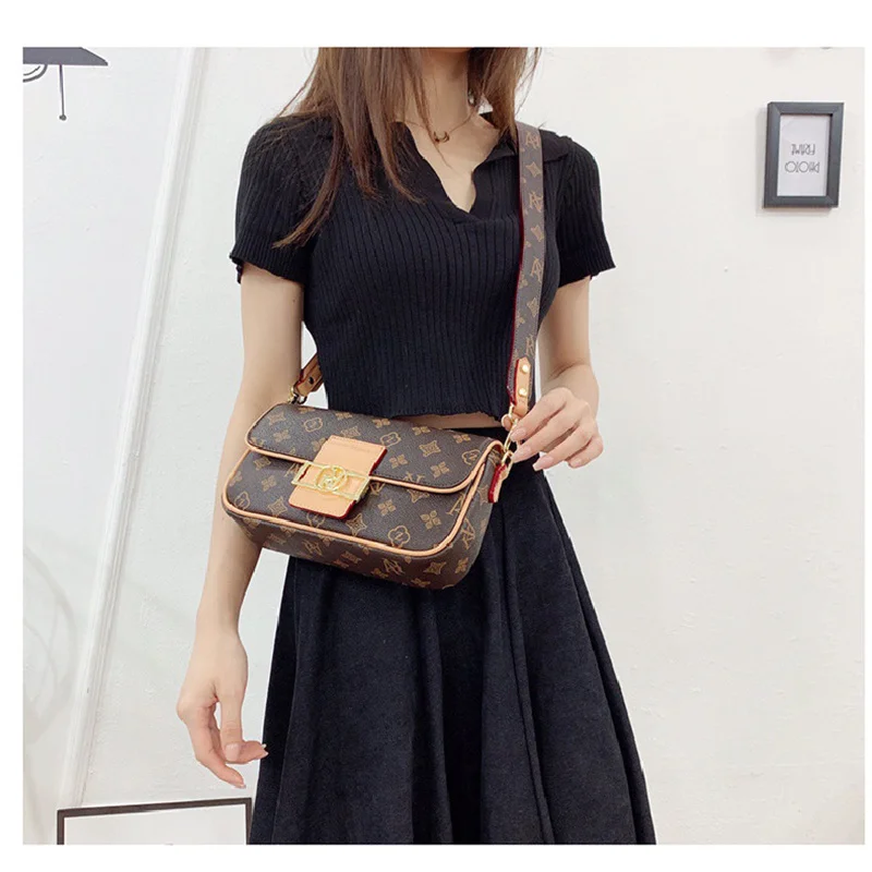 

Flaps for Women 2021 New Fashion All Match Classical Prints Single Shoulder Bag Ladies Designer Purses and Handbags Soho Bag Cc