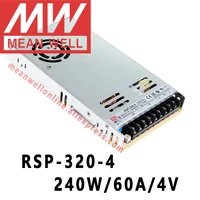 mean well rsp 320 4 meanwell 4vdc60a240w single output with pfc function power supply online store
