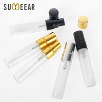 100pieceslot 5ml mini refillable perfume bottle for sample spray bottle metal atomizer portable travel gift cosmetic container