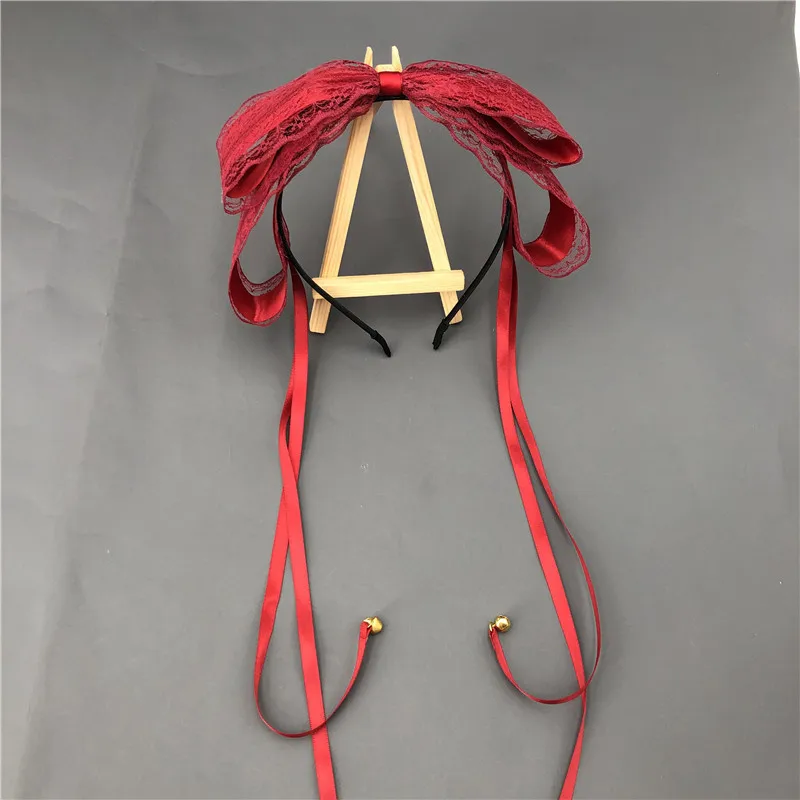 Японская Мягкая повязка на голову для девушек в стиле &quotЛолита&quot Кружевная с