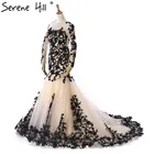 Дизайнерское фото вечернее платье принцессы с длинным рукавом сексуальное вечернее платье 2021 свадебное платье настоящая фотография HM66244