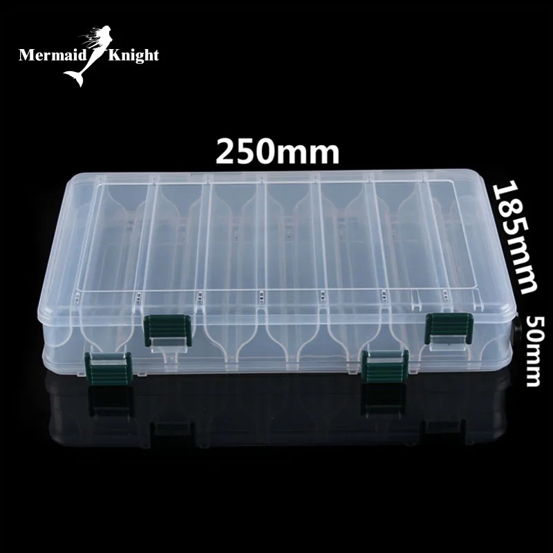 Бренд MK коробка для рыболовных приманок двухсторонняя спиннинговая приманка