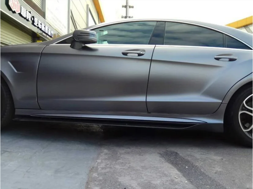 Высококачественные боковые юбки из углеродного волокна для Mercedes Benz W218 CLS Class 2011