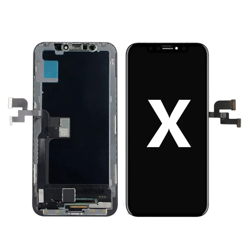 OEM AMOLED для iPhone X XS Max XR ЖК-дисплей 3D сенсорный экран дигитайзер в сборе GX Жесткий